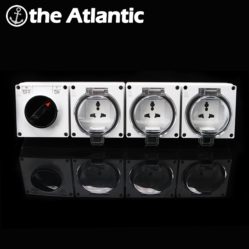 Outdoor Power Inlet Box - IP66 uniwersalny odporny na warunki atmosferyczne