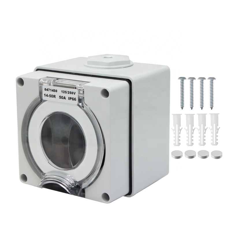 Outdoor Power Inlet Box - Obudowa gniazda zasilania generatora 50A do