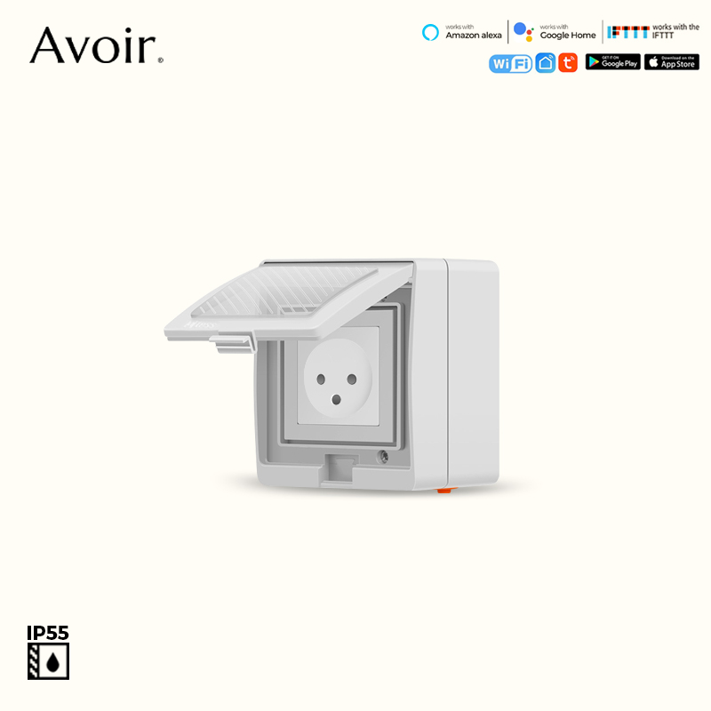 Outdoor Power Outlet Wifi - Avoir Israel Tuya inteligentne gniazdo Wifi