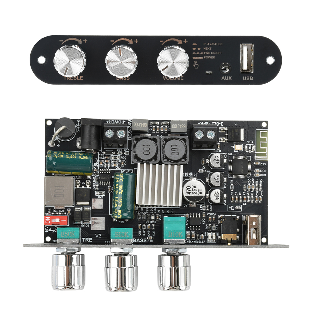 Outdoor Power Amplifier - Płytka wzmacniacza mono ZK-1001U TPA3116D2 100W