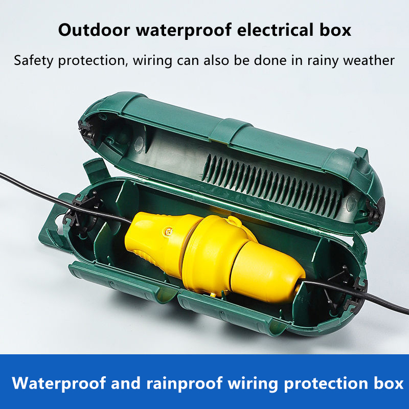 Extension Cord Outdoor - Osłona zabezpieczająca przedłużacza zewnętrznego z wodoodporną