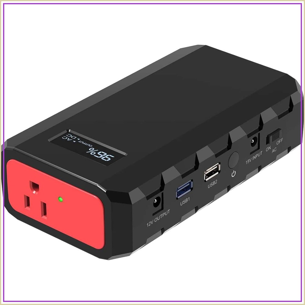 Outdoor Power Bank With Ac Outlet - Przenośny powerbank 24000mAh z gniazdem AC,