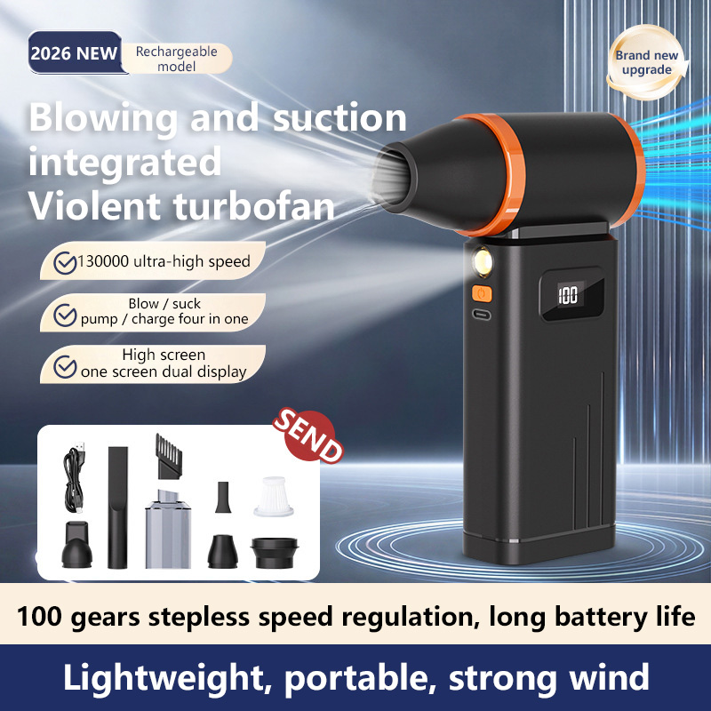 Outdoor Power Brush - Odkurzacz ręczny 2-w-1 z funkcją ssania