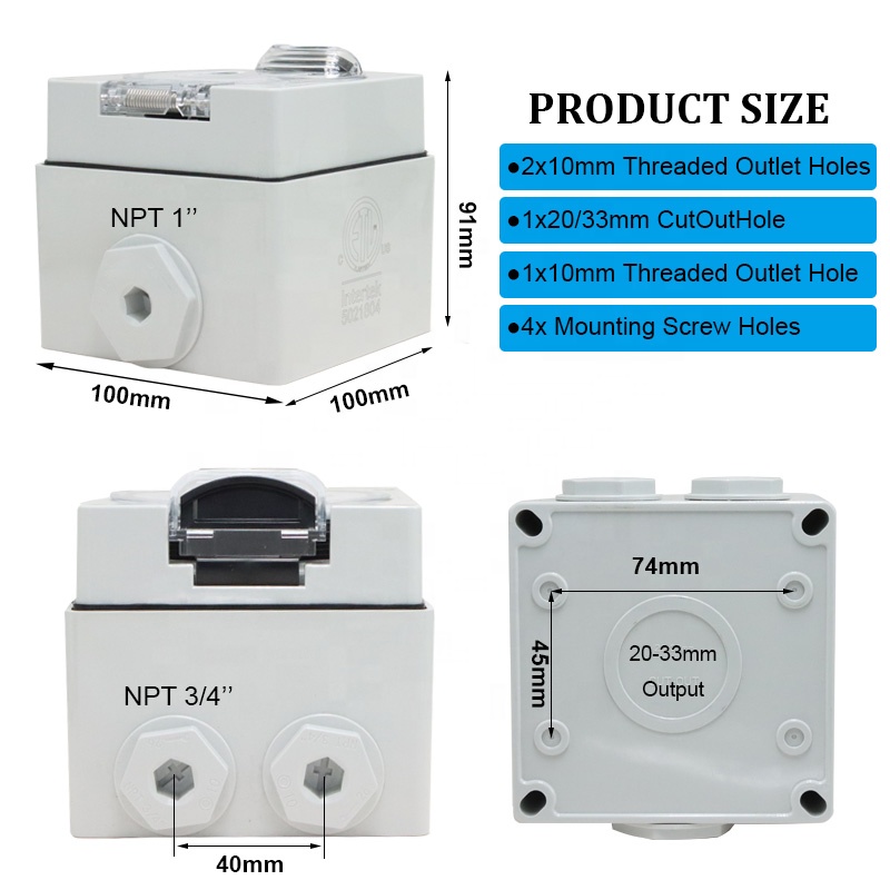 Obudowa gniazda zasilania gene – Outdoor Power Inlet Box recenzja i cena