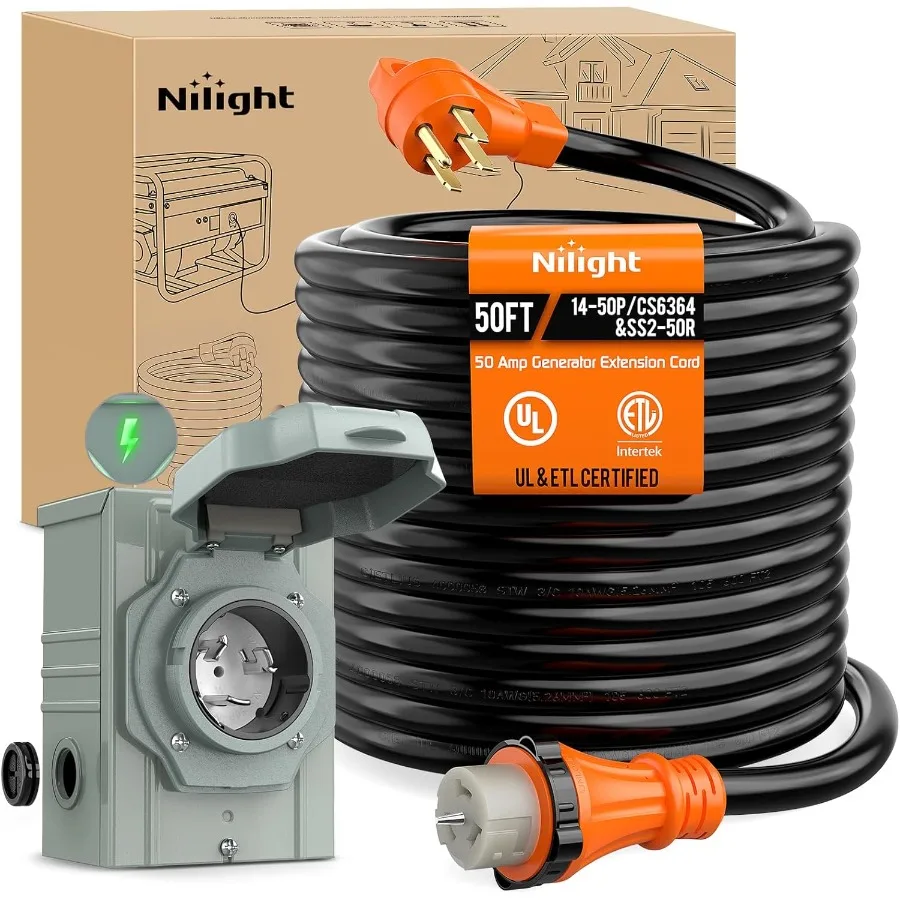 Przedłużacz generatora o dużej – Outdoor Power Inlet Box recenzja i cena