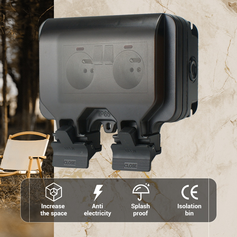Nasadki podwójna moc Avoir IP6 – Outdoor Power Inlet Box recenzja i cena