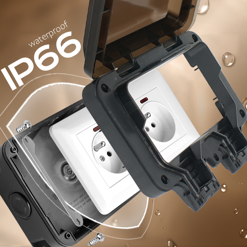 Nasadki podwójna moc Avoir IP6 – Outdoor Power Inlet Box recenzja i cena