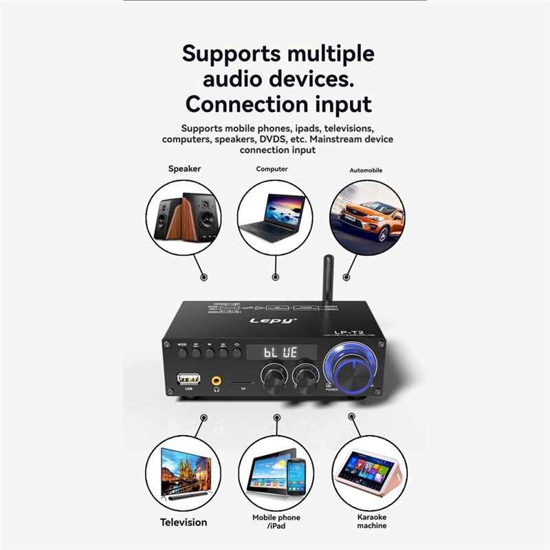 Wzmacniacz audio Hi-Fi Lepy LP – Outdoor Power Amplifier recenzja i cena