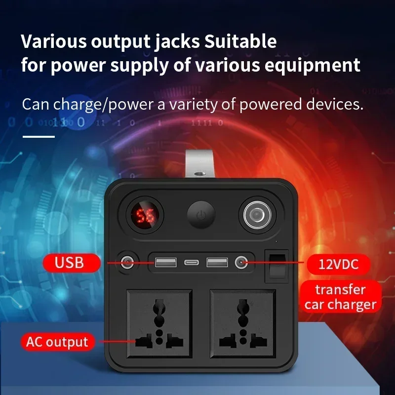 PURFIELD przenośna moc 68000mA – Ac Outdoor Power recenzja i cena