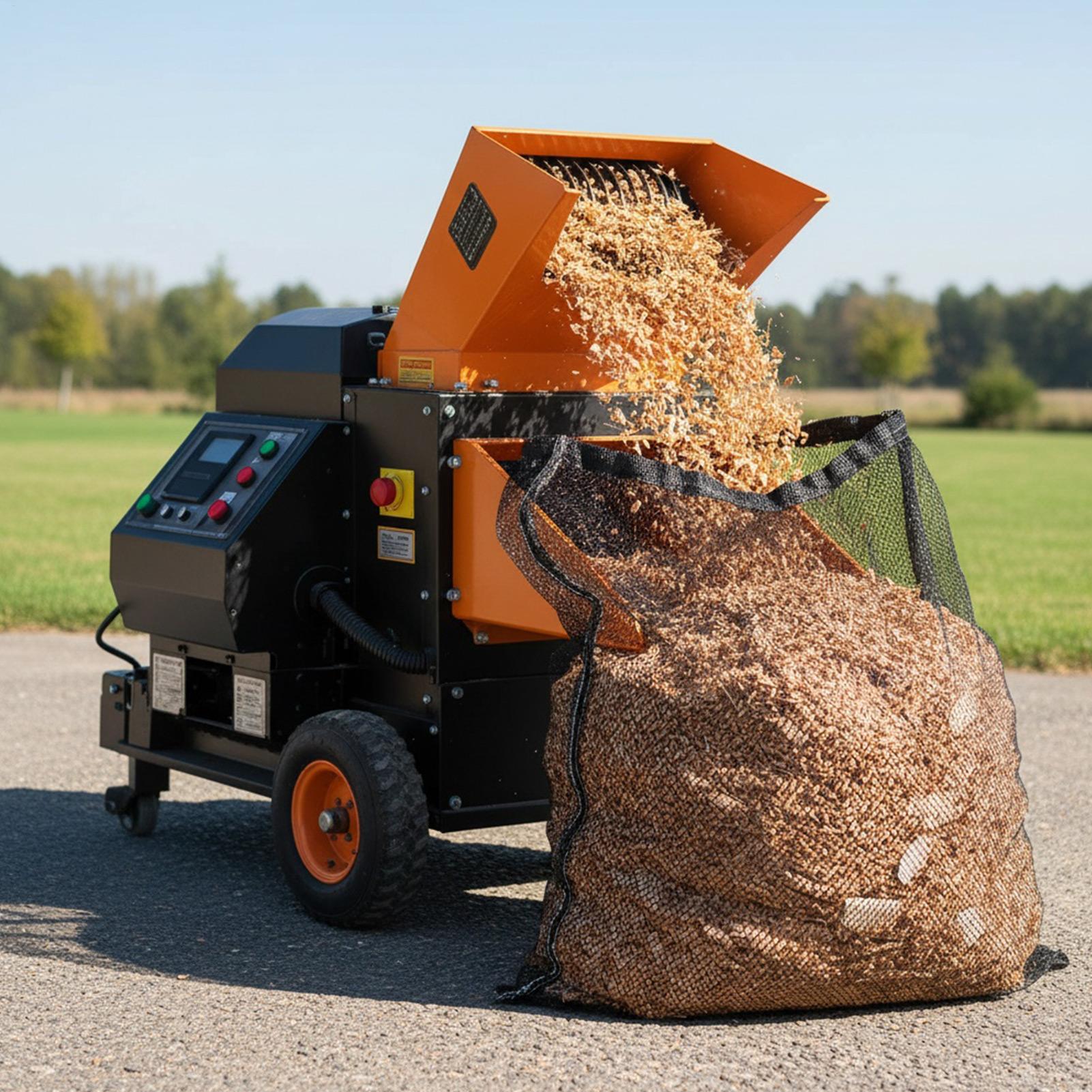 Torba na kruszarkę do gałęzi,  – Garden Shredder Chipper recenzja i cena