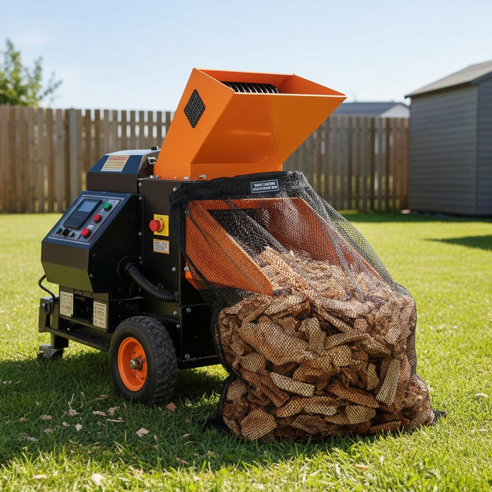 Worek na kruszony drewno, siat – Garden Shredder Chipper recenzja i cena