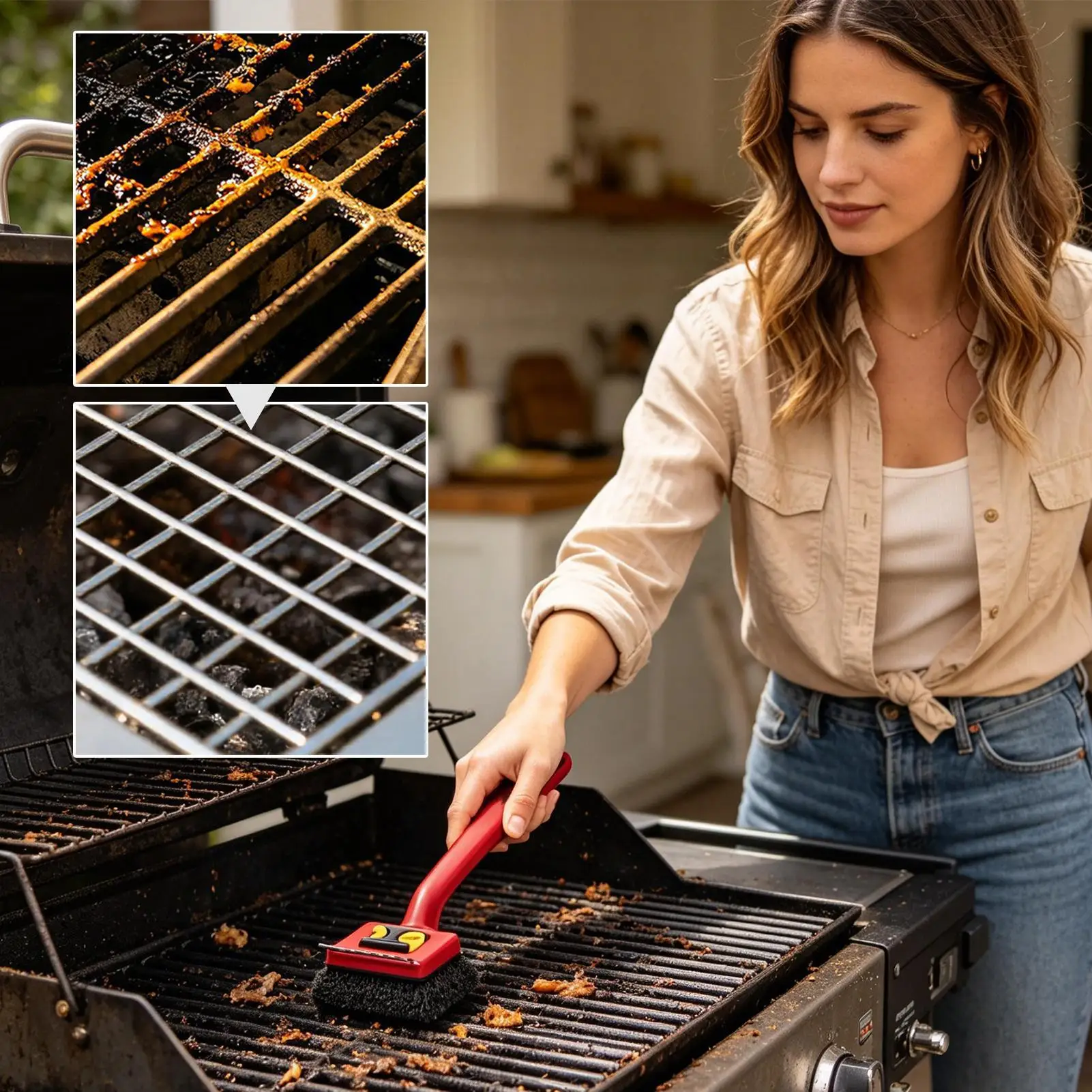 Szczotka do grillowania z dług – Outdoor Power Brush recenzja i cena