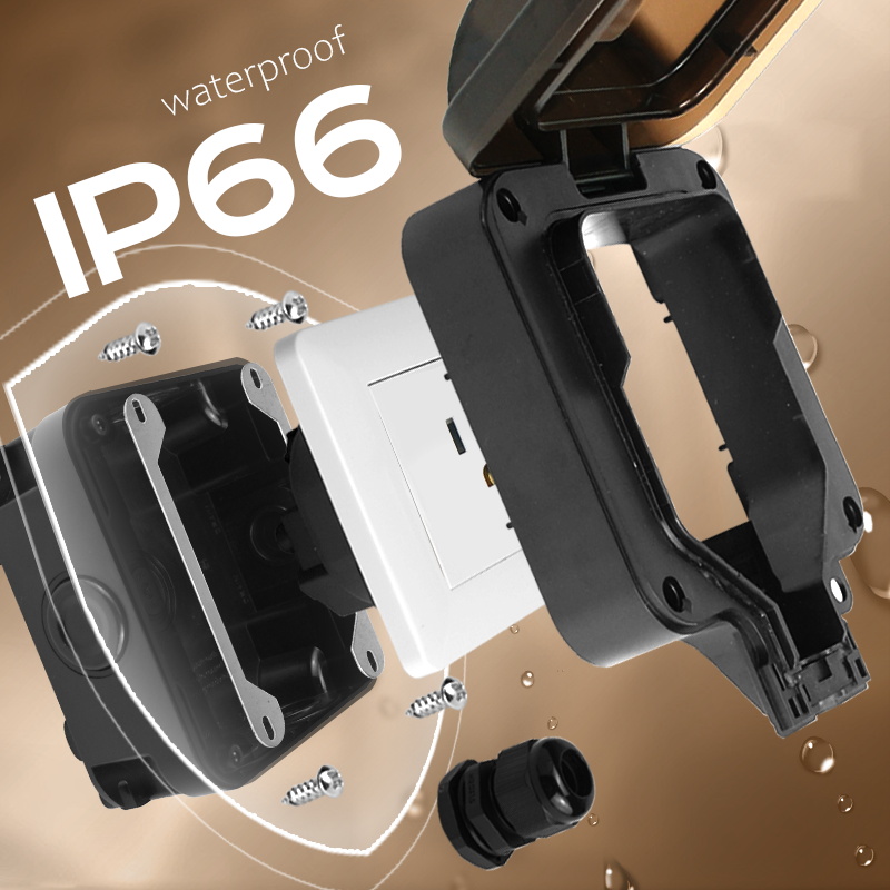 Avoir IP66 wodoodporne gniazdo – Outdoor Power Inlet Box recenzja i cena
