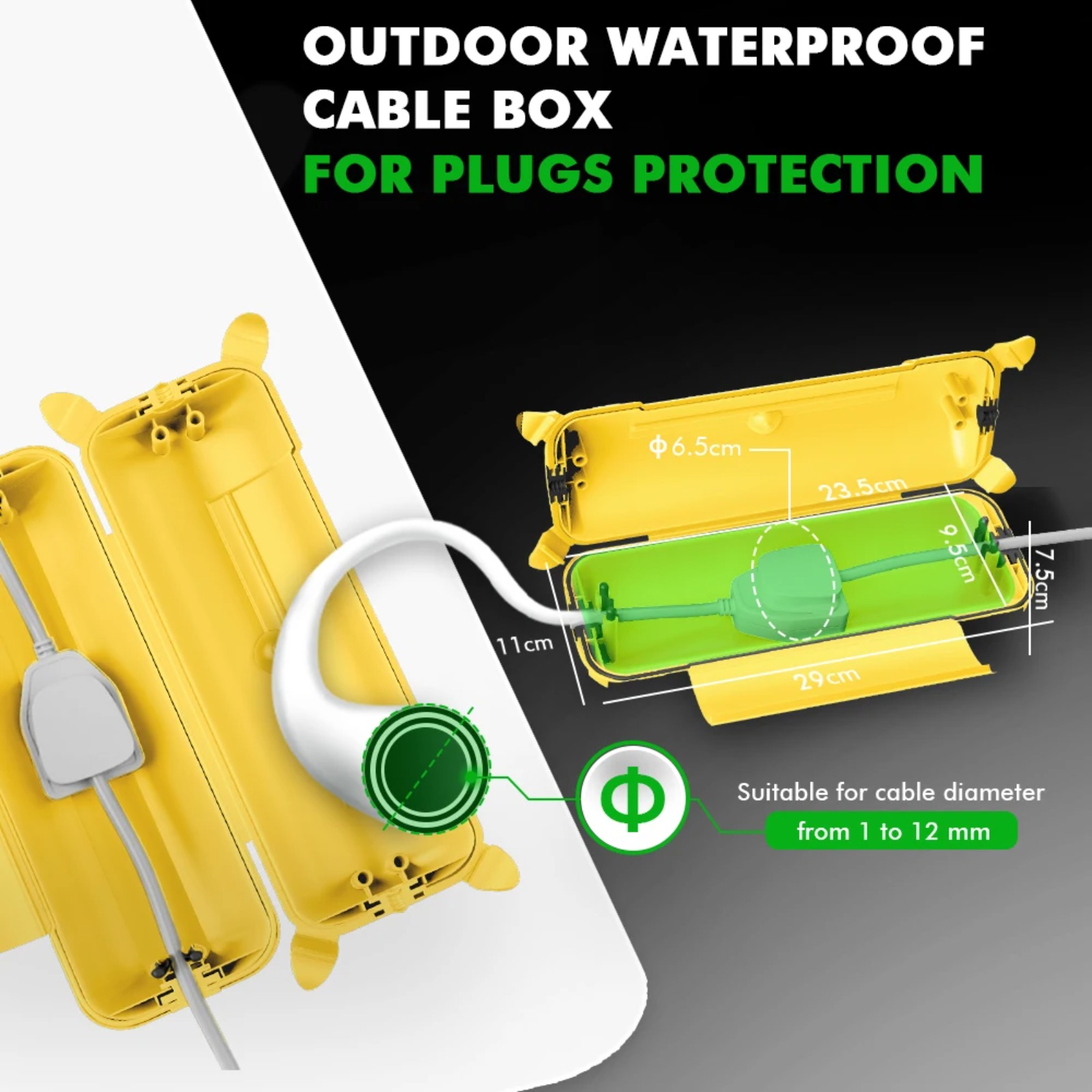 Obudowa na kabel przedłużający – Extension Cord Outdoor recenzja i cena