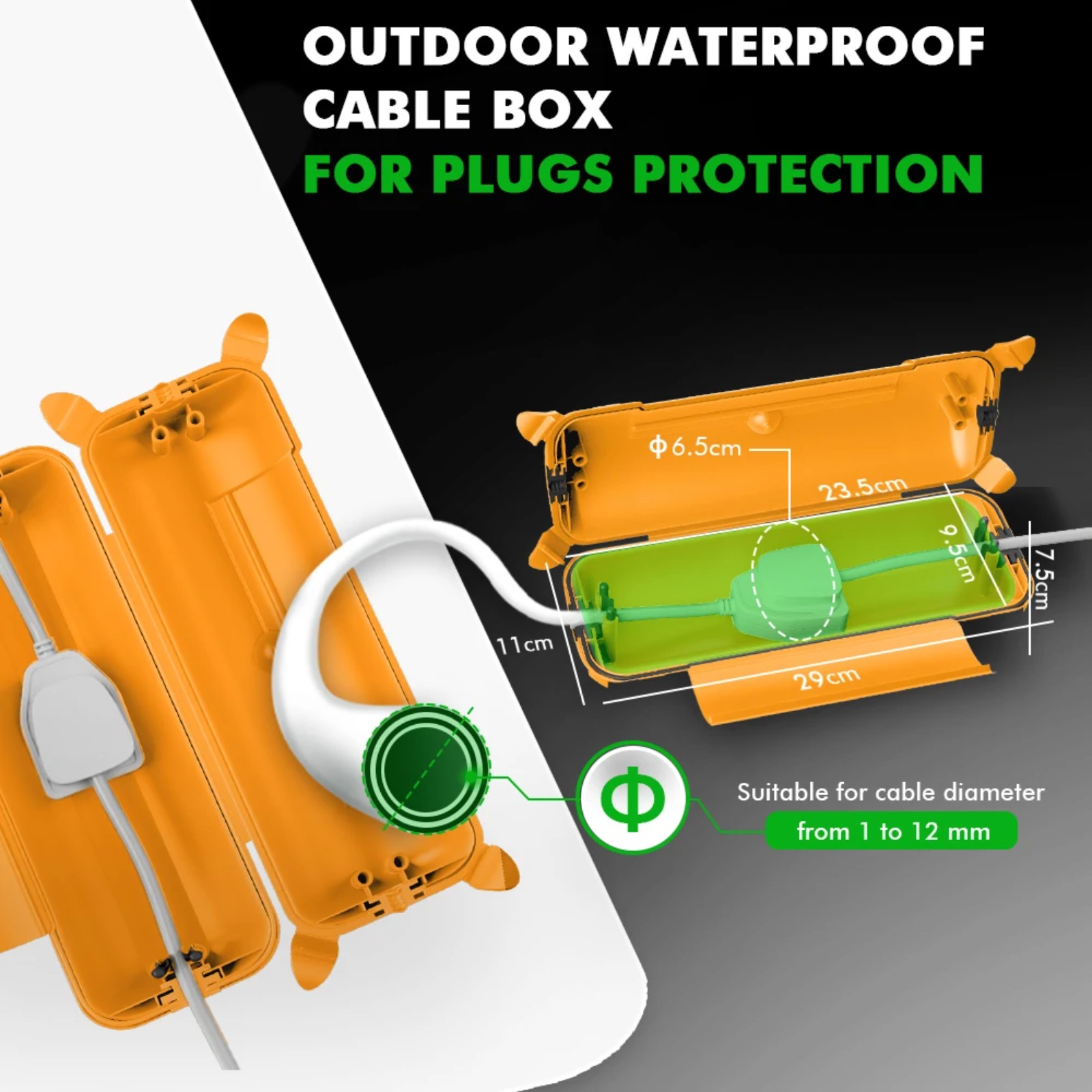Obudowa na kabel przedłużający – Extension Cord Outdoor recenzja i cena