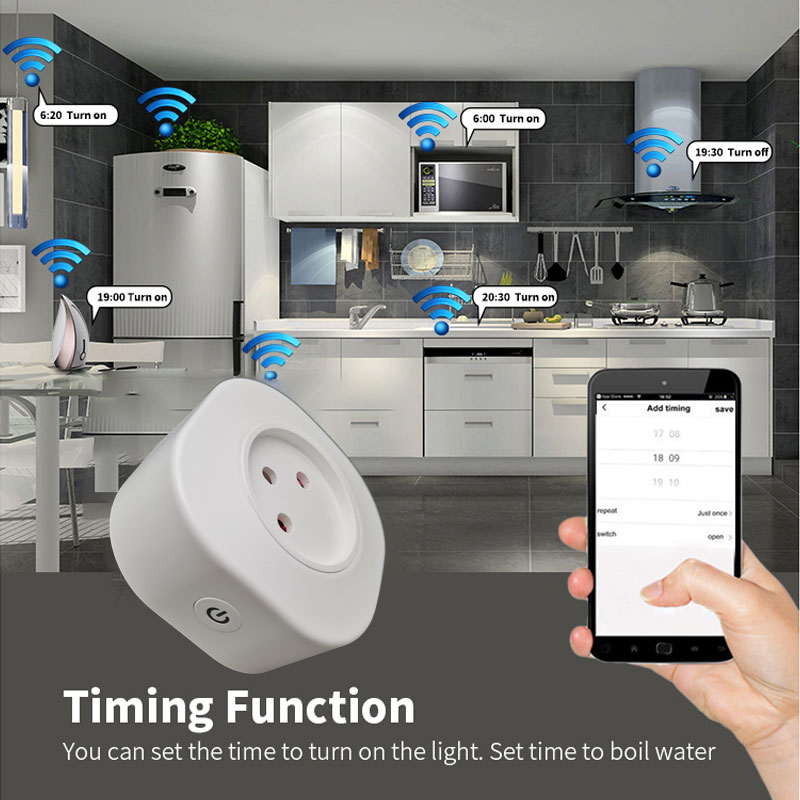 16A Izrael Inteligentna wtyczk – Outdoor Power Outlet Wifi recenzja i cena