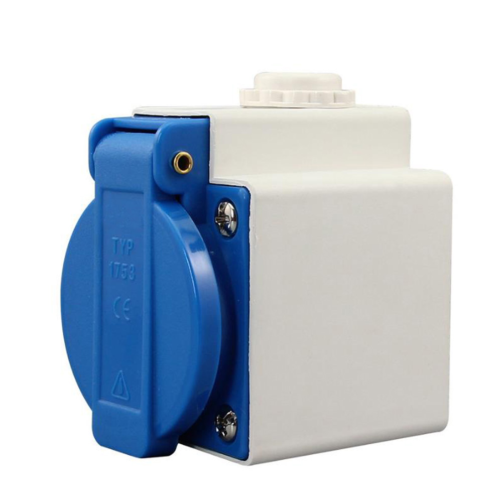 Niebieskie gniazdo elektryczne – Outdoor Power Inlet Box recenzja i cena