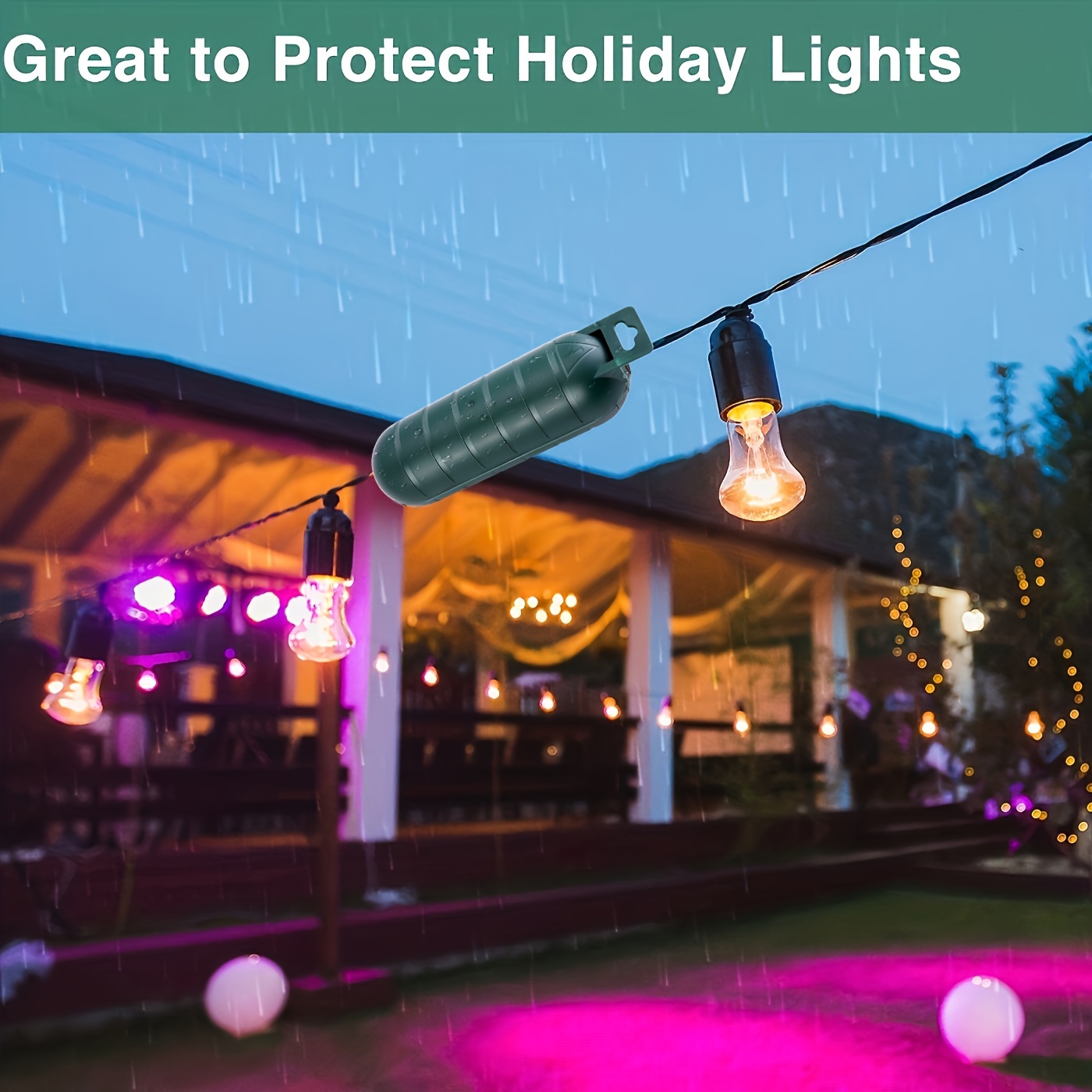 4 szt. Przedłużacz zewnętrzny  – Extension Cord Outdoor recenzja i cena
