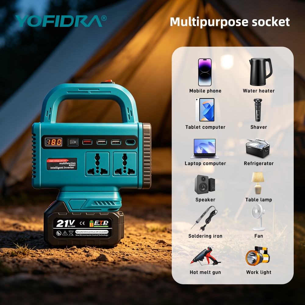 Przetwornica napięcia YOFIDRA  – Ac Outdoor Power recenzja i cena