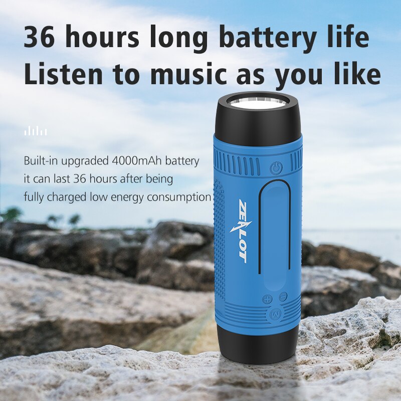 ZEALOT-S1 głośnik Bluetooth ze – Outdoor Power Amplifier recenzja i cena