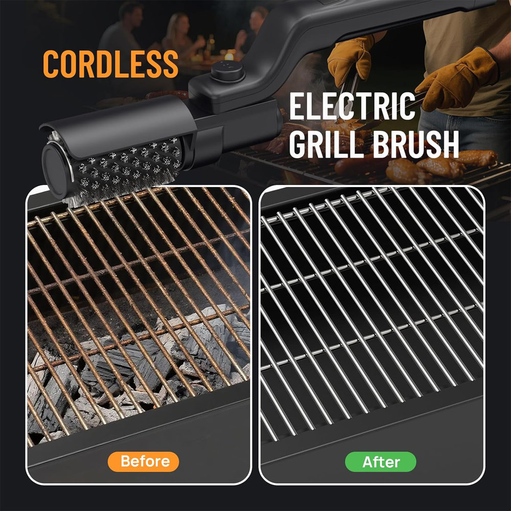 Elektryczna szczotka do grilla – Outdoor Power Brush recenzja i cena