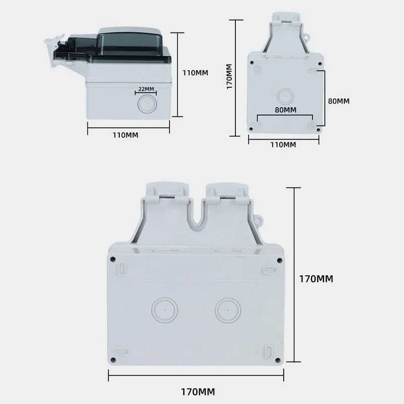 EU FR smart Tuya wodoodporne g – Outdoor Power Inlet Box recenzja i cena