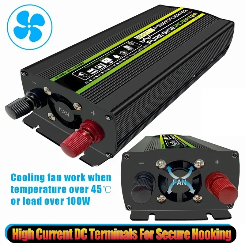 6000W DC12/24V do AC 220V czys – Ac Outdoor Power recenzja i cena