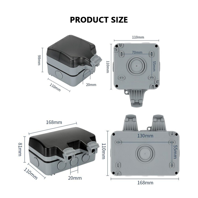 IP66 odporne na deszcz gniazdo – Outdoor Power Outlet Wifi recenzja i cena